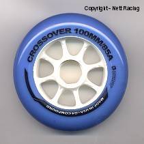 Bont Crossover Blue100mm 85a Speed Skate Wheels