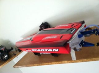 Traxxas Spartan boat (Snap on edition model #5707)