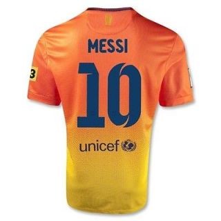 Nike FC Barcelona Away Soccer Jersey 2012/13 Messi 10 Authentic Name 
