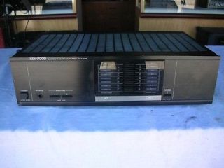 Kenwood KM 206 Power Amplifier 150 WATTS/CHANNEL RMS AT VERY VERY LOW 
