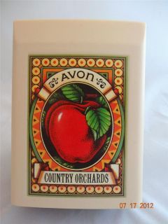 Vintage Avon Country Orchards Portable Kitchen Food Scale