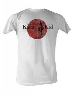The Karate Kid 80s Logo Movie Adult X Large T Shirt