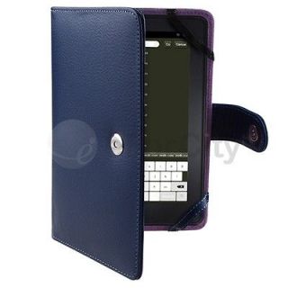 For  New Kindle Fire 1 & 2 Premium PU Leather Case Cover 7 7 