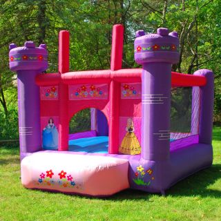 Princess Girl Bounce House Inflatable Bouncer Kids Jumper Moonwalker 