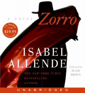 Zorro by Isabel Allende 2006, CD, Unabridged, Abridged