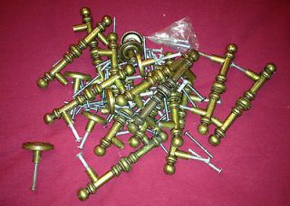 Brass Scrap Metal (Knobs & Handles w/ steel screws) 4lbs.