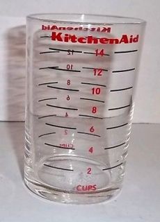 KitchenAid A 9 Coffee Grinder Mill Measure Glass NEW