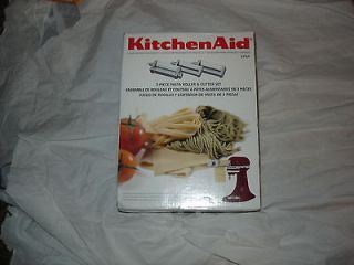 NEW! KitchenAid Pasta Roller Cutter 3 Piece Attachment KPRA