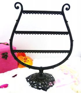 Iron Products heart earring holder DIY displayer case d054