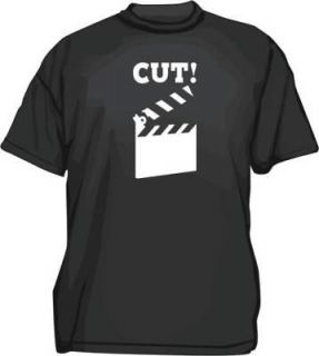 CUT Movie Clap Board Mens Tee Shirt PICK Small 6XL