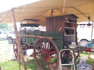 chuck wagon , horse drawn wagon , wagon