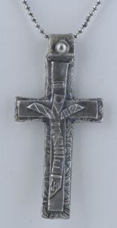 Large Artisan Handmade .999 Fine Silver Vin Diesel Christian Cross 