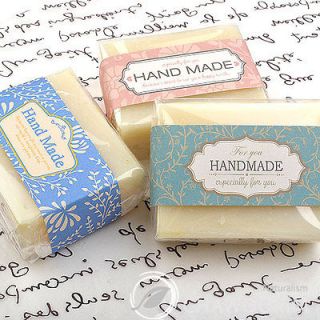 NEW 3Type Handmade Deco Label For Soap,Baking,Candle, Multi Purpose 