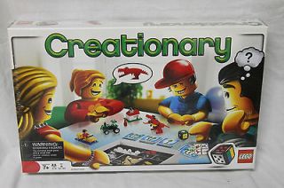 Lego 3844 Creationary Building Board Game New Sealed Same Day Fast 