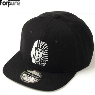 NWT Last Kings Snapback Hats Caps Mens All Black LK Cap Wool Blend 