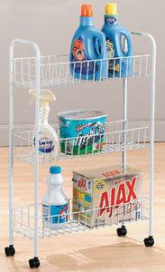 rolling laundry cart in Home & Garden