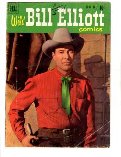 WILD BILL ELLIOTT COMICS #5 VG+ 1951 DELL NICE BOOK. PRICED TO SELL