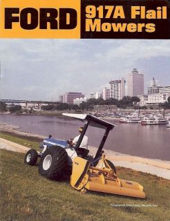 Equipment Brochure   Ford   917A   Flail Mowers   Lawn Turf 