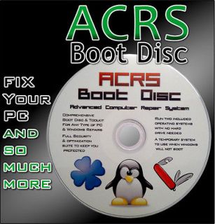 RECOVERY REPAIR LAPTOP BOOT DISK CD For WINDOWS 7 XP VISTA for ACER 
