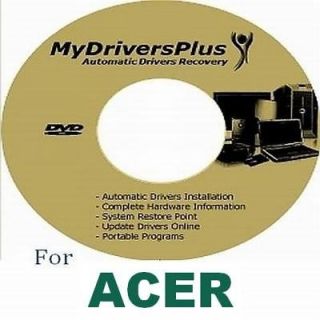 Acer Extensa 5620 Drivers Recovery Restore DISC 7/XP/Vi