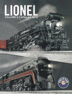 LIONEL 2012 TRAIN CATALOG VOLUME 2 o gauge train mth dealer NEW