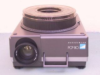 Hasselblad PCP 80 Slide Projector / 150mm Lens / 80 Tray / remote 