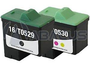   Black/Color Ink Cartridge Set Lexmark 16/26 for X1150 Inkjet Printer