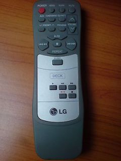 LG original remote control unit for LG home audio tabletop stereo 