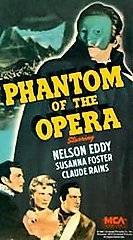 The Phantom of the Opera VHS Nelson Eddy MCA/Universal Classic 
