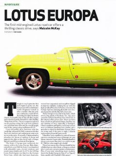 Lotus Europa parts in Car & Truck Parts