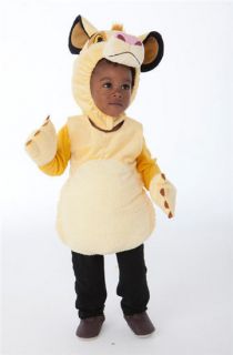 SIMBA Lion King Plush  Halloween Costume Toddler 3 T