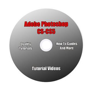 Adobe Photoshop Tutorial Videos   For CS5,CS4,CS3,CS​2&CS Versions