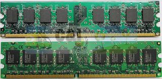   1GB) RAM PC2 5300 DDR2 SDRAM DESKTOP MEMORY NON ECC LOW DENSITY
