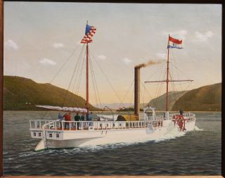 ALBERT NEMETHY, Listed, HUDSON RIVER BOAT CLERMONT   NEW YORK