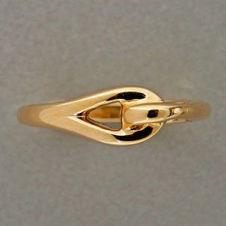 DESIGNER TIFFANY + CO 18K YELLOW GOLD SIZE 6 KNOT RING