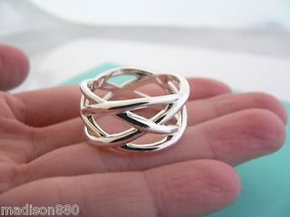   & Co Sterling Silver Braided Knot Ring Band Sz 10.25 Mint Excellent