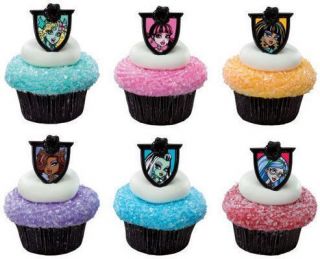   Monster High Fear Friends ~ Designer Cupcake Rings ~ Custom Cupcakes