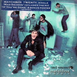 MATCHBOX TWENTY Mad Season OZ CD Single 2000 Digipak / If Youre Gone 