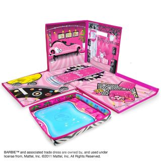 Neat Oh Barbie Doll Dream House Zip Bin Tox Box Play Mat Storage NEW 