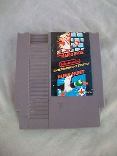 Super Mario Bros W/ Duck Hunt Video Game NINTENDO NES 2 Players NES MH 