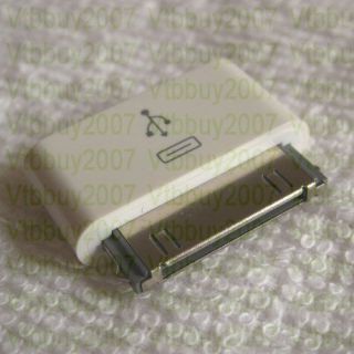   usb female to 30P male connector for Apple iPhone iPod ipad cable cord