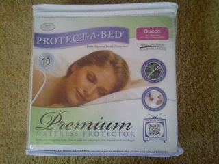 Protect A Bed Premium Waterproof Queen Mattress Protector