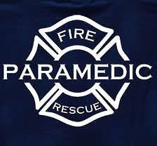 PARAMEDIC FIREFIGHTERS XLARGE T Shirt Fire RESCUE XL