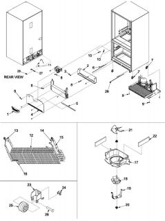 amana refrigerator parts in Parts & Accessories