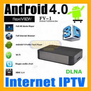 Flexiview FV 1 Google Android IP TV Box HD Media Player