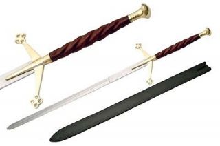 54 CLAYMORE SWORD;54 MEDIEVAL SCOTTISH SWORD;W/SHEATH​;901042