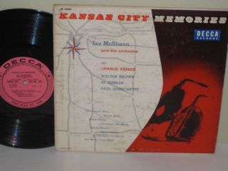 JAY McSHANN   Kansas City Memories ~ DECCA 10 5503 orig not for 