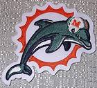 NFL Football Miami Dolphins Logo Crest Embroidered PATC