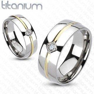 MENS & WOMENS SIMULATED DIAMOND TITANIUM WEDDING RING SET 5 6 7 8 9 10 