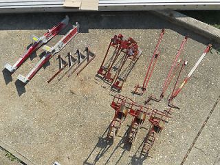 pump jacks, roof brackets, scaffolding parts scaffold lot